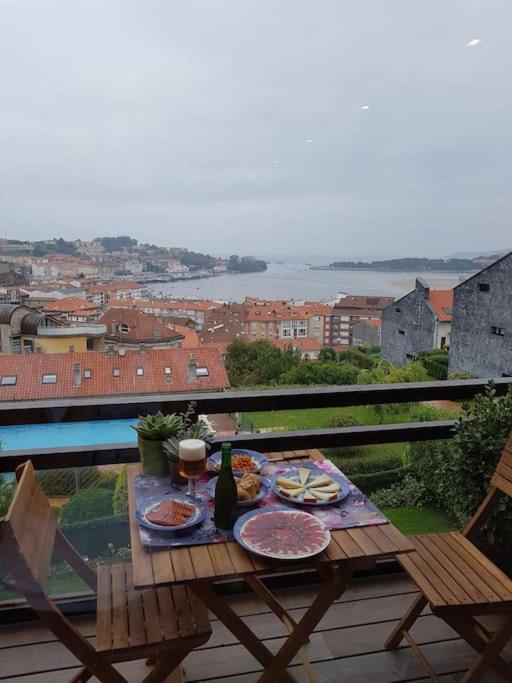 Terraza Y Piscina Con Vistas Espectaculares Al Mar Parking Cubierto Apartment Сан Висенте де ла Баркера Екстериор снимка